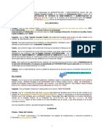 Contrato de Prestación de Servicios de Administración. VF