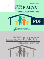 Statistik Kesejahteraan Rakyat Provinsi Kalimantan Barat 2018