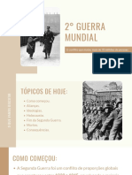 Segunda Guerra Mundial - Hístoria