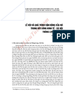 Lễ hội và quá trình vận động của nó trong đời sống kinh tế - Xã hội Thăng Long - Hà Nội (download tai tailieutuoi.com)