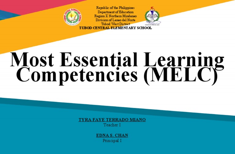 Melc cover page pdf