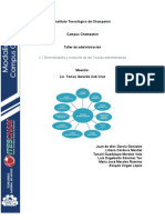 Luis - Sánchez - Ensayo - 2.1 Generalidades y Evolución de Las Teorías Administrativas