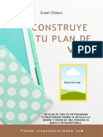 Plantilla Plan de Vida