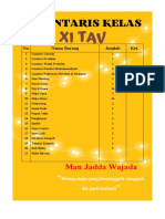 Inventaris Kelas Xi Tav