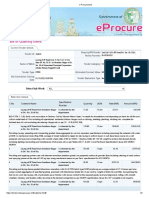 Laying of BT Road Bill of Quantity Items