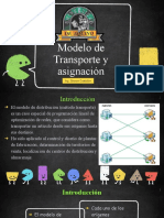 Método de Transporte y Asignacion 6 3ser Parcial