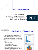 Lecture 02 Proportion