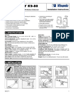 DiscoveryK980 English Installation Instructions