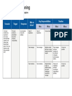 Contingency Plan Template 12