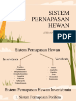 Fisiologi Hewan, Sistem Pernapasan Hewan Invert&Vert