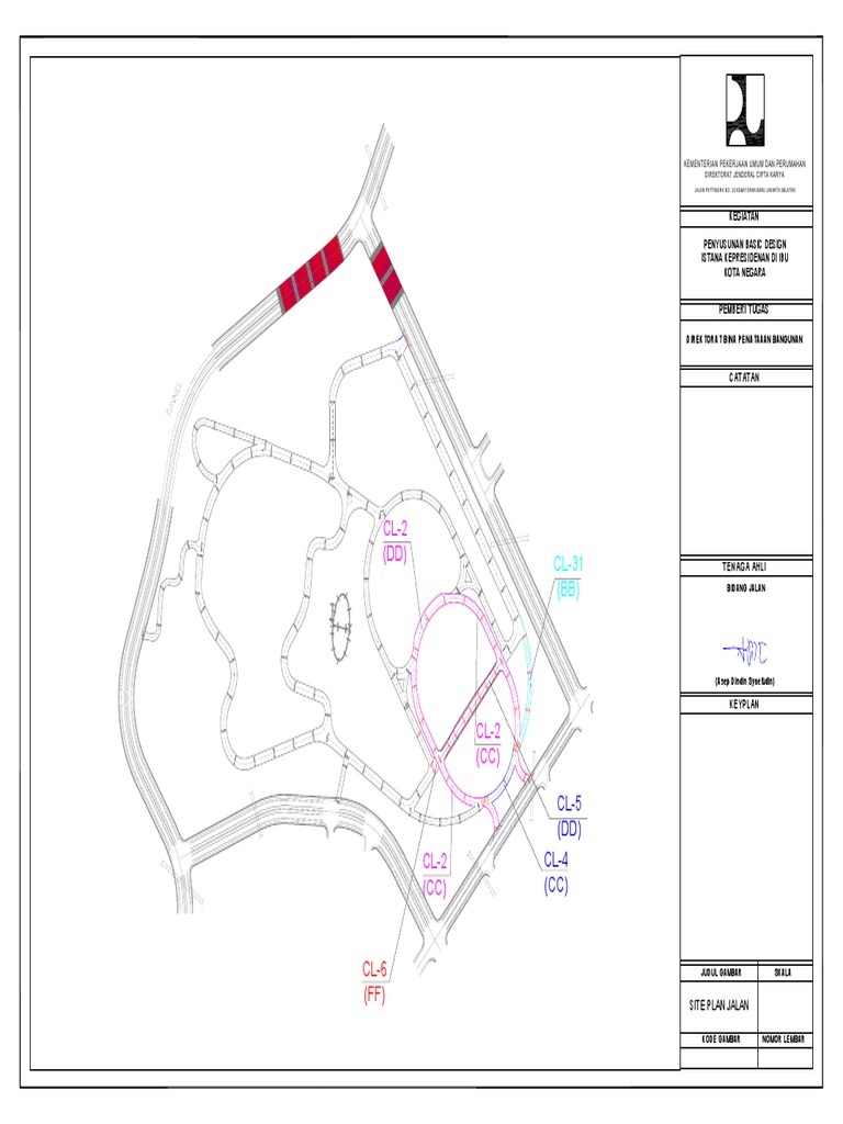 Desain Jalan Istana Kepresidenan | PDF