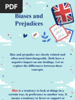 English 9 - Biases and Prejudices