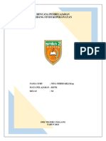 Rencana Pembelajaran Bidang Studi Keperawatan: Nama Guru: Nina Fridisari, S.Kep. Mata Pelajaran: KDTK Kelas: Xi