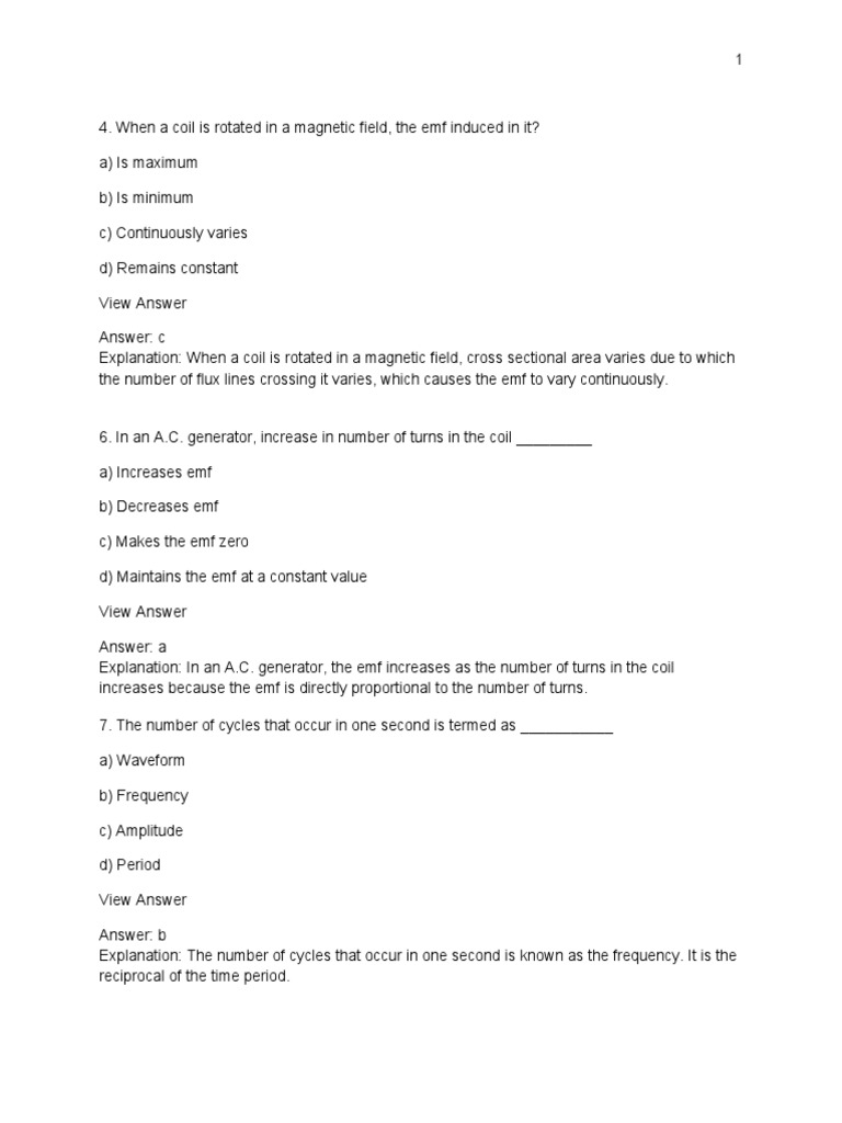 Alternating Voltage and Current | PDF | Electrical Impedance | Inductance