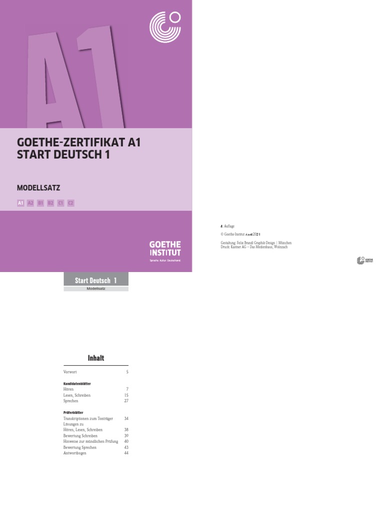 SD 1 Modellsatz 1 PDF