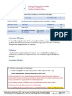 011 - DPP - 008 - Edit. 1.01 - GUIDELINES AND STANDARDS FOR DAY PROCEDURE SURGERY Edited.
