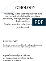 Psychology Report of Jude and Genesis The 2ND