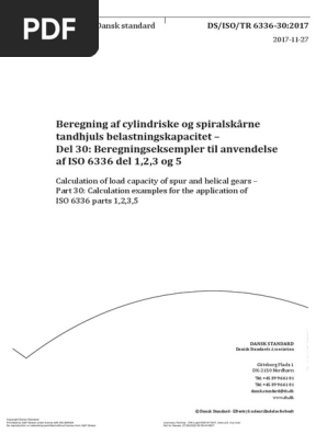 DS - ISO 6336-30 Example | PDF