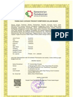 Certificate & Laporan TKDN - Guardrail