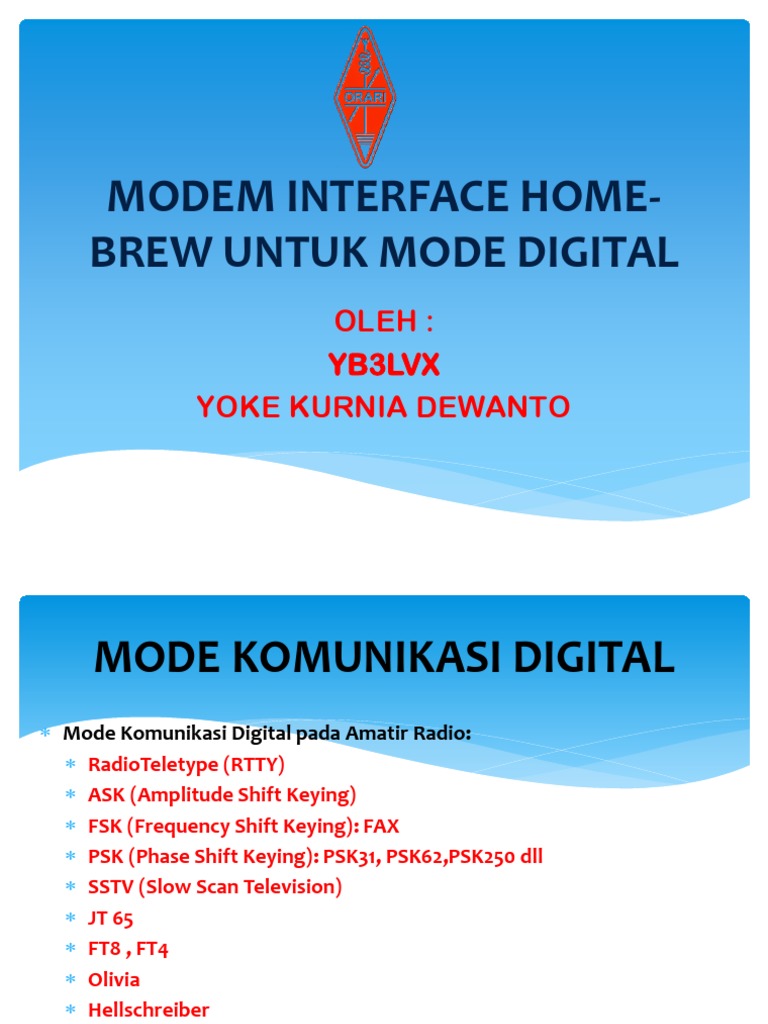 Skema MODEM INTERFACE HOME - BREW UNTUK MODE DIGITAL | PDF
