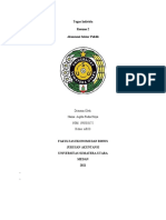 Tugas Individu Resume 2 Akuntansi Sektor Publik: Disusun Oleh: Nama: Aqilla Fadia Haya NIM: 190503172 Kelas: AR D