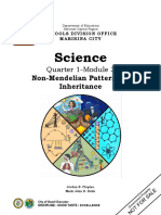 SCI19 Q1 M3 Non Mendelian Patterns of Inheritance