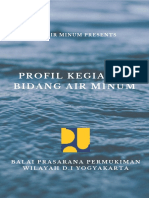 Profil Kegiatan Bidang Air Minum Balai Prasarana Permukiman Wilayah D.I Yogyakarta