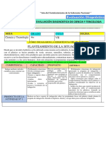 Eval Dia - C y T - Ciclo Vii - 4to2022