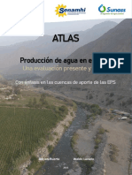 Atlas Producción de Agua en El Perú Una Evaluación Presente y Futura Con Énfasis en Las Cuencas de Aporte de Las EPS - 2021