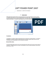 Microsoft Power Point 2007: Created By: Hartati BT Maskur