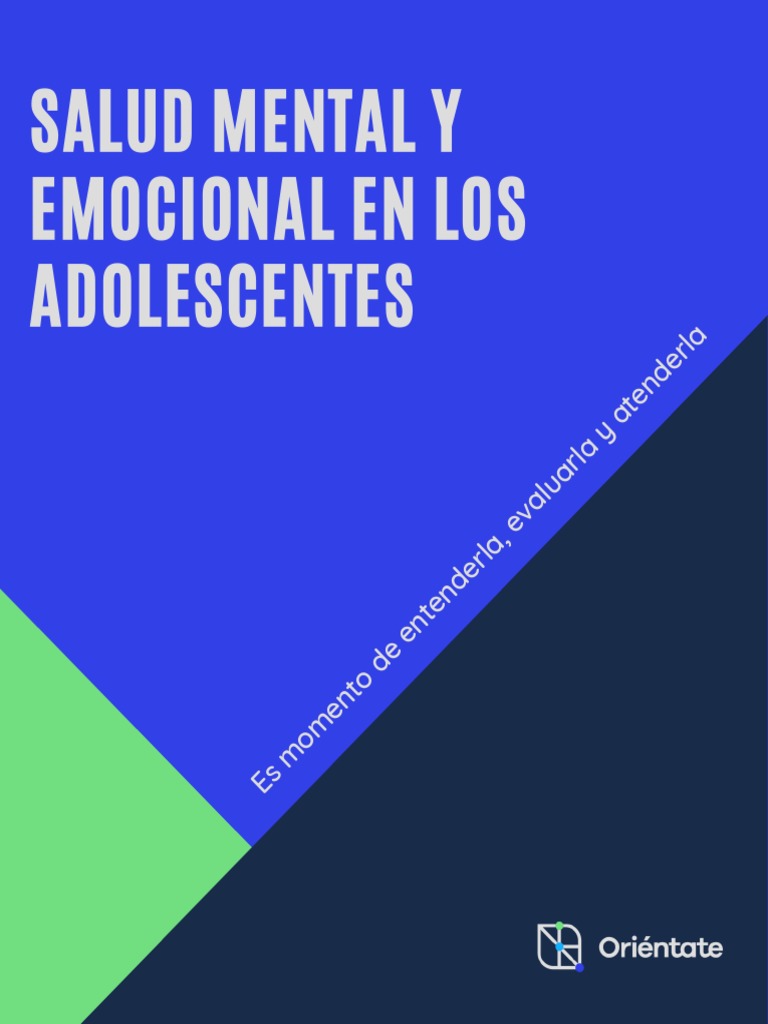 Ebook - Salud Mental y Emocional en Adolescentes | PDF | Las emociones ...