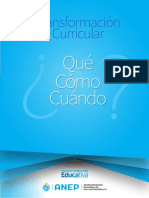 Transformación Curricular ANEP