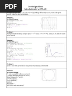 Download 6 MatLab Tutorial Problems by abhijeet834u SN59842852 doc pdf