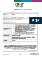 DWIN309 Assessment Brief 4 Use Group Project T1 2022update