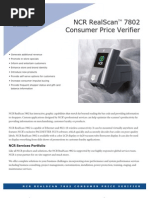 NCR Scanner 7802