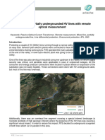 ARTECHE - CS - Protection of Partially Undergrounded HV Lines With Remote Optical Measurement - EN