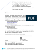 Surat Pemberitahuan Survei Buku Dan Helpdesk PSP - Angkatan 2