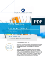 Ctis Training List Acronyms - en