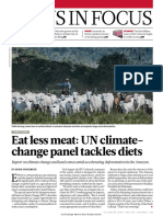 News in Focus: Eat Less Meat: UN Climate-Change Panel Tackles Diets