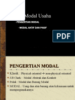 II. Modal Usaha