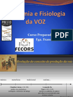 Anatomia e Fisiologia da VOZ - preparadores vocais  FECORS