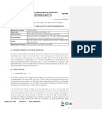 Fallo de Las Objeciones Al P. A. 180 de 2019