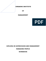 Managing People Workbook