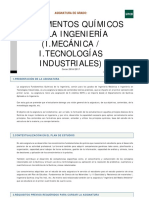 Fundamentos Químicos de La Ingeniería