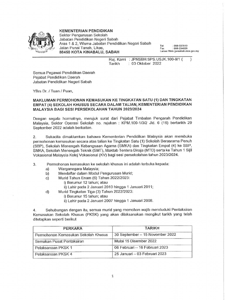 PKSK 2022 | PDF