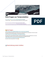 Eure Fragen Zur Textproduktion