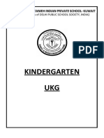 Kindergarten UKG: Fahaheel Al-Watanieh Indian Private School-Kuwait