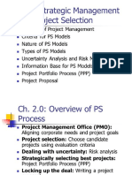 CBEA PROJECT MGT Ch 2 Strategic Management and Project Selection