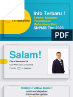 Info Terbaru SNPMB 2023 by Caribakatmu