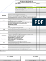 GSE-UNIC-P-09.01 Inspección de Herramientas Manuales